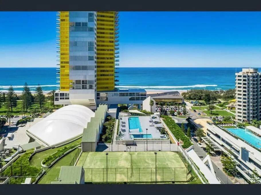 Air On Broadbeach Beachfront 2Level Stunning Apartment With 180 Degree Views 골드코스트
