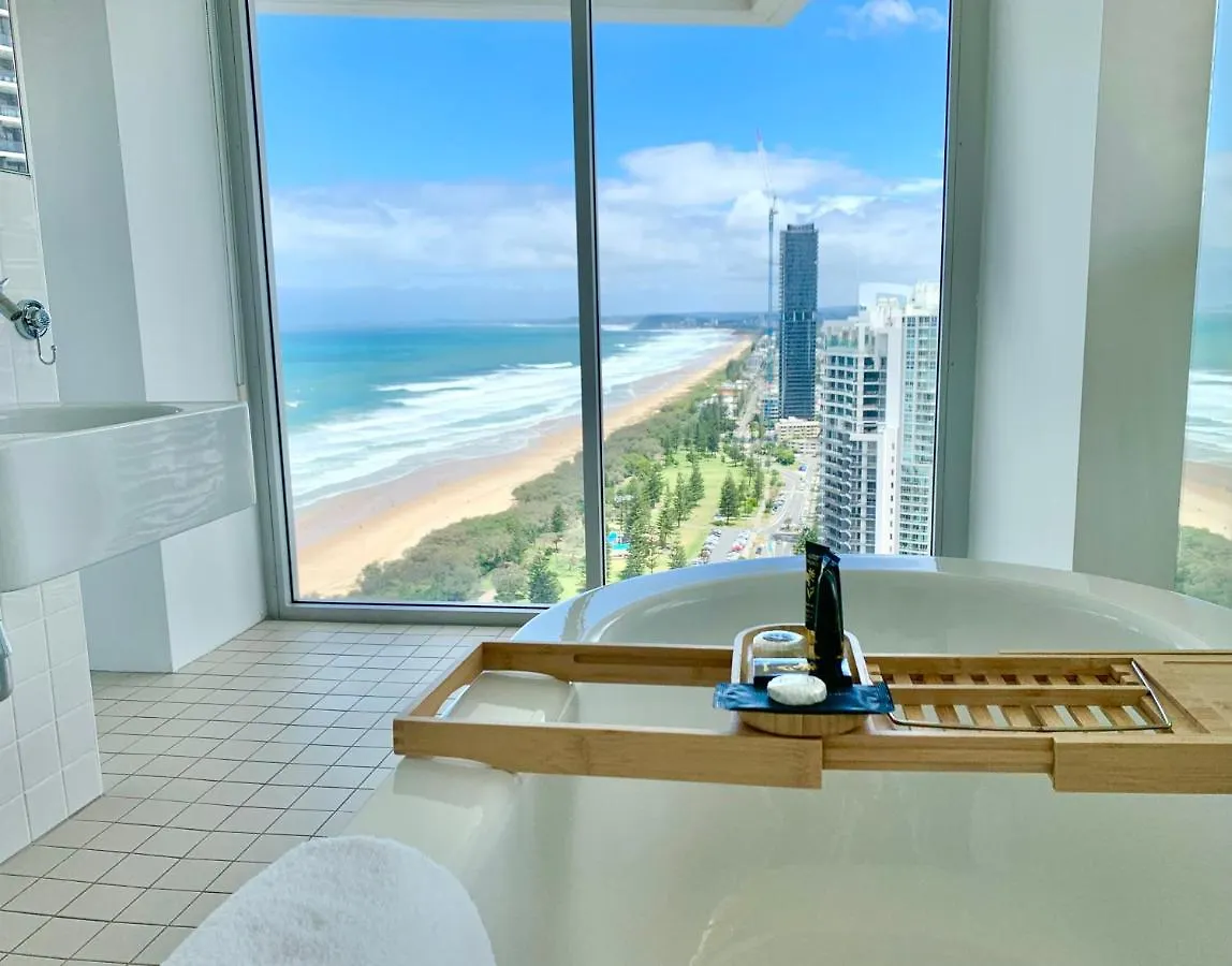 Air On Broadbeach Beachfront 2Level Stunning Apartment With 180 Degree Views 골드코스트 0*,
