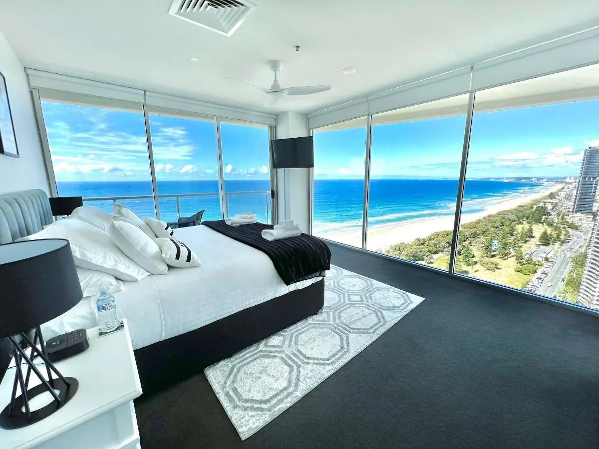 Air On Broadbeach Beachfront 2Level Stunning Apartment With 180 Degree Views 골드코스트